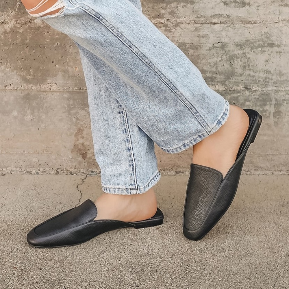 Lulus Square Toe Loafers - Picture 2 of 5